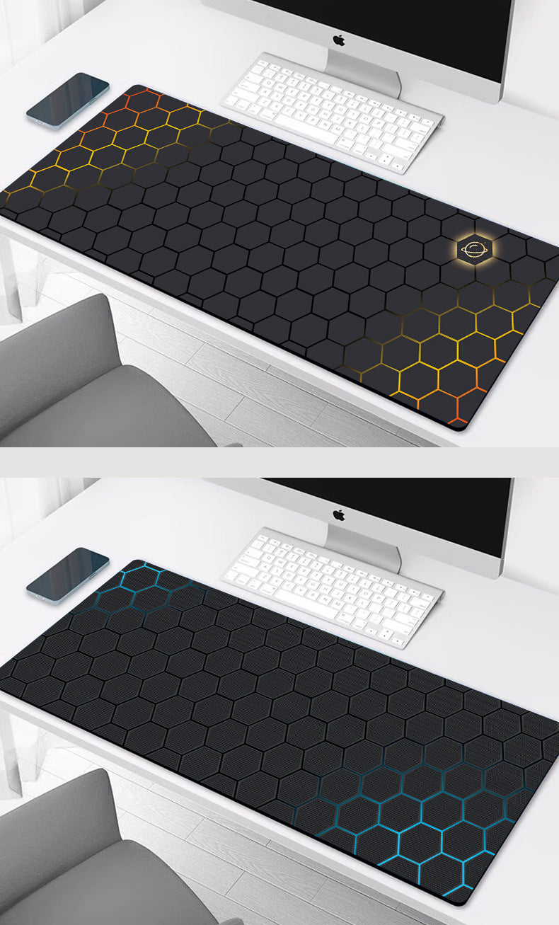 Hexagon Pattern Desk Mat