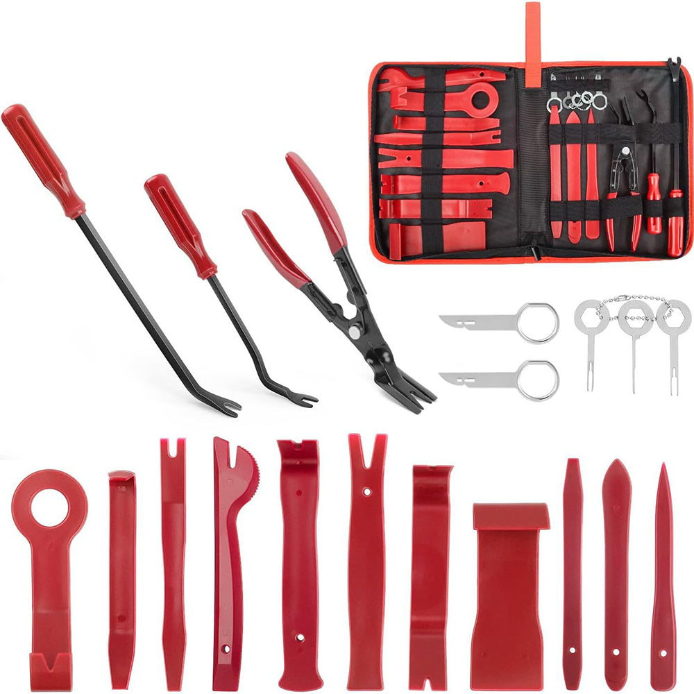 19-Piece Automotive Trim & Upholstery Removal Tool Kit