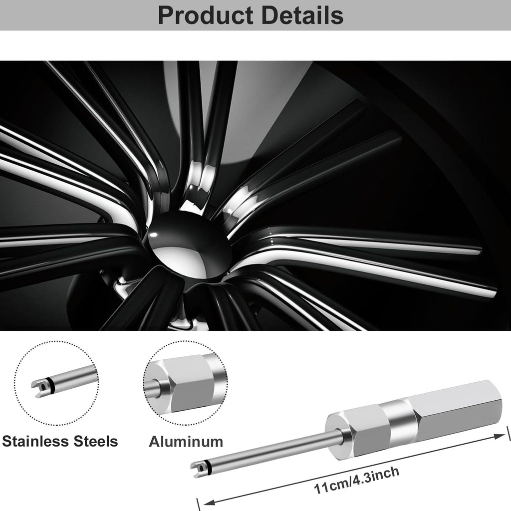 Tire Valve Core Remover and Installer Tool