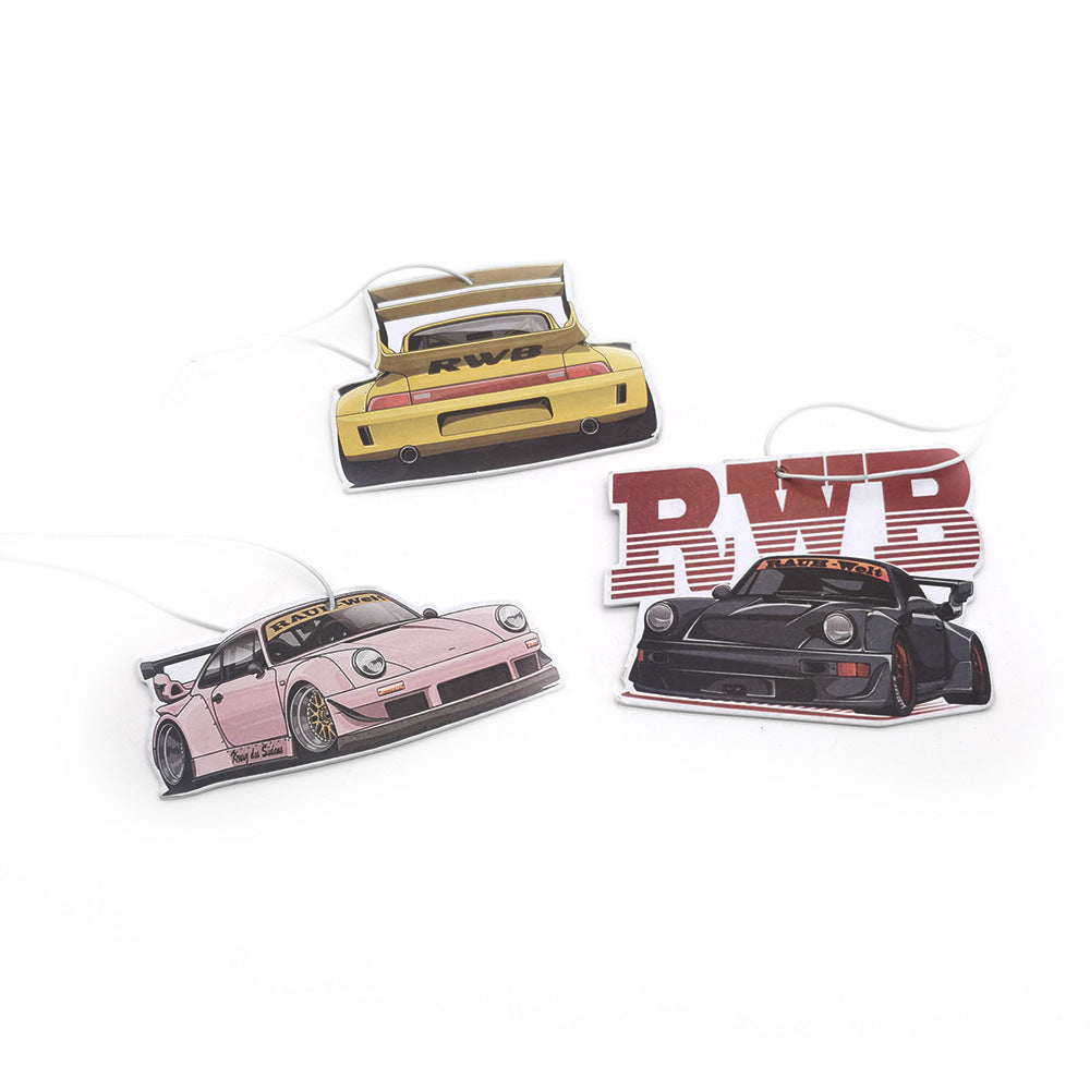 JDM Air Freshener | RWB Wide-Body  | Black Ice Scent