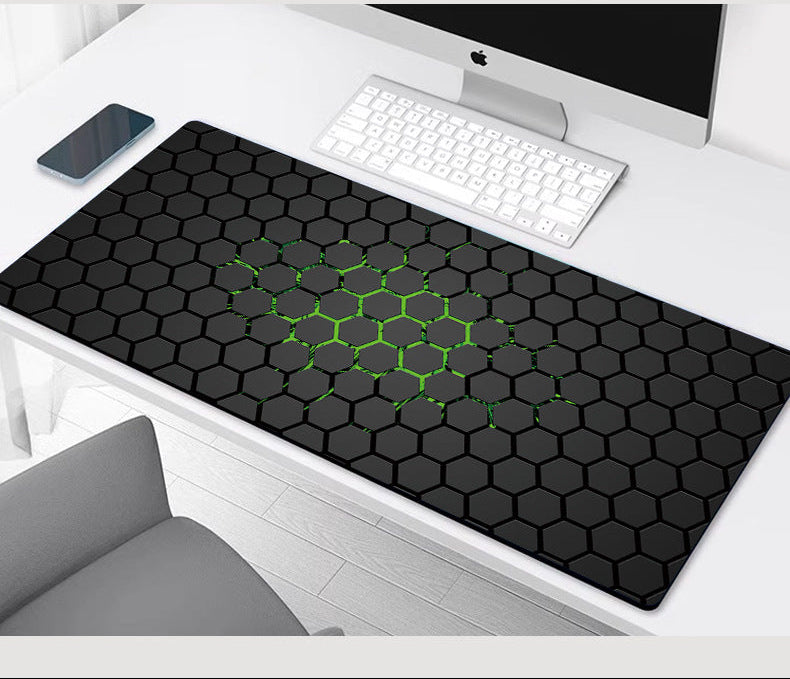 Hexagon Pattern Desk Mat