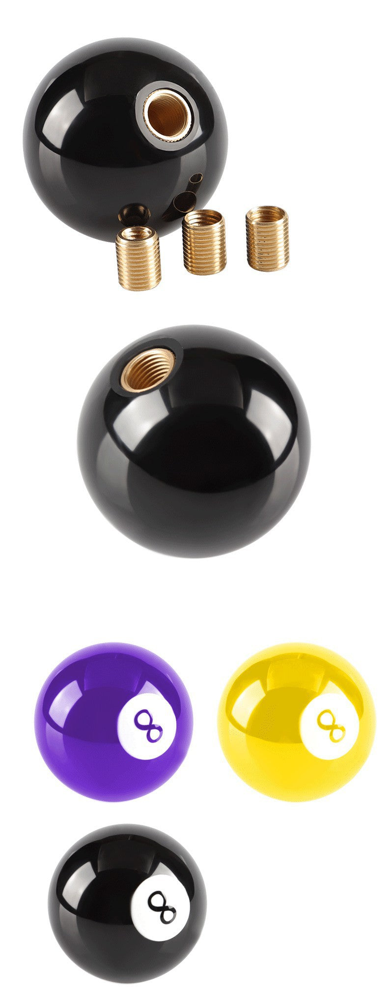 Universal 8-Ball Shift Head