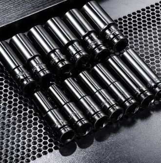 20-Piece Deep Impact Socket Set | 1/2-Inch Drive | 8-32mm Metric