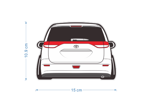 Slammed JDM Van Sticker