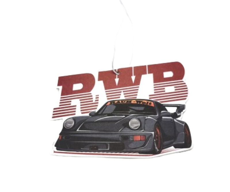 JDM Air Freshener | RWB Wide-Body  | Black Ice Scent