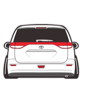 Slammed JDM Van Sticker